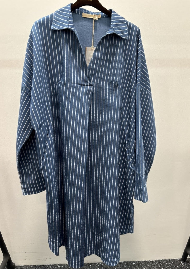 Marta -  Eglantine kjole - Medium Blue - Onesize