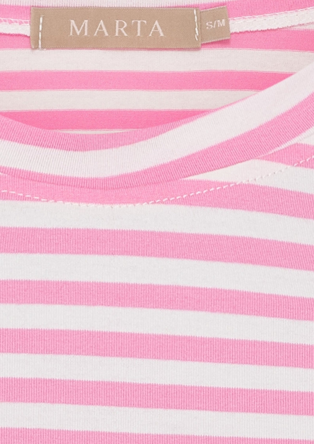 Marta - Enrica T-shirt - Bubblegum Stripe