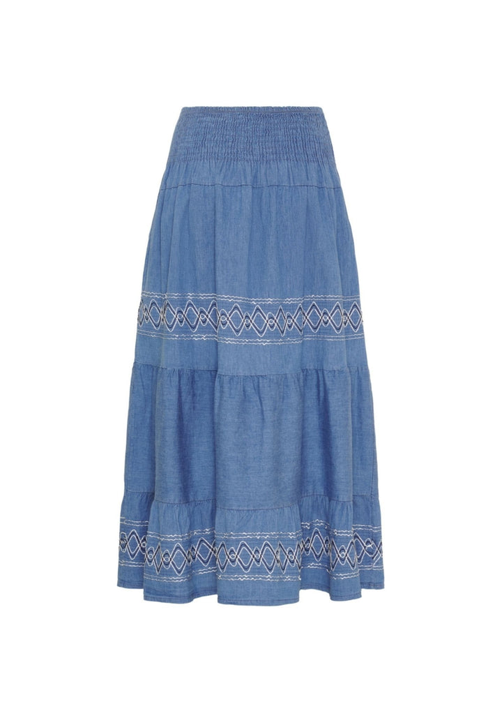 Marta - Helvig Nederdel - Jeans - Onesize
