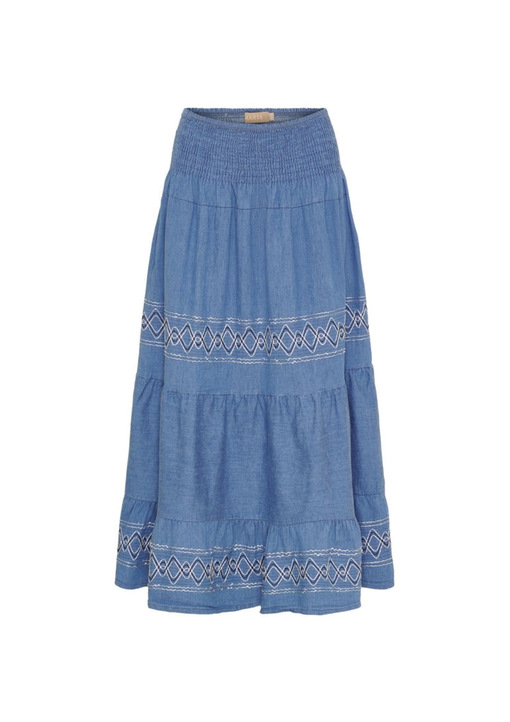 Marta - Helvig Nederdel - Jeans - Onesize