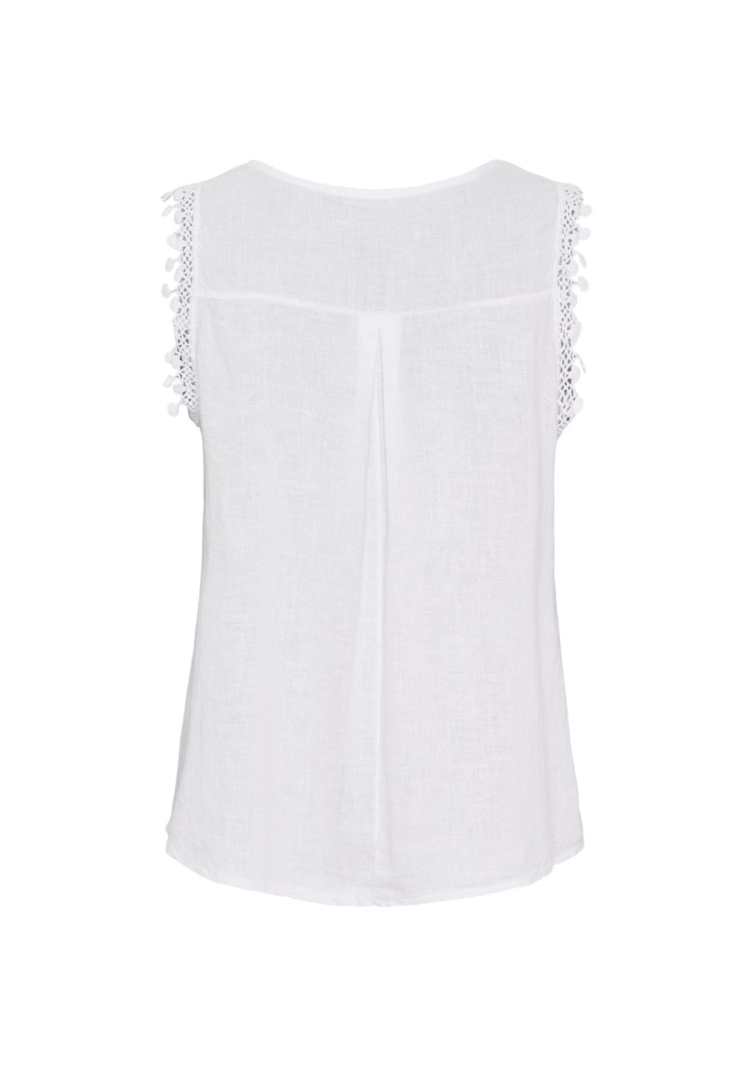 Marta - Holly Top - Optical White