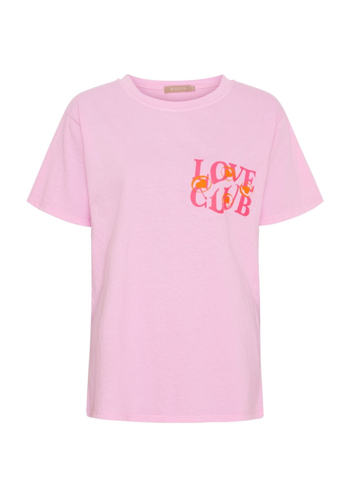 Marta - Inge T-shirt - Baby/Pink Fluo