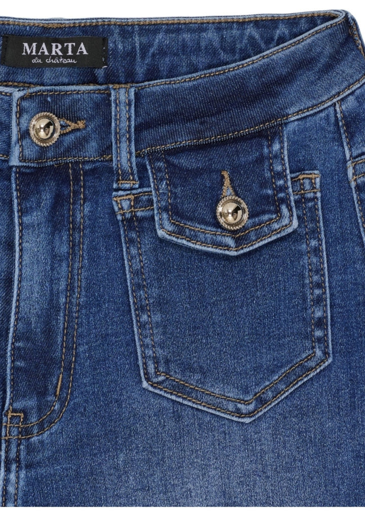 Marta - Irene Jeans - Blue Denim