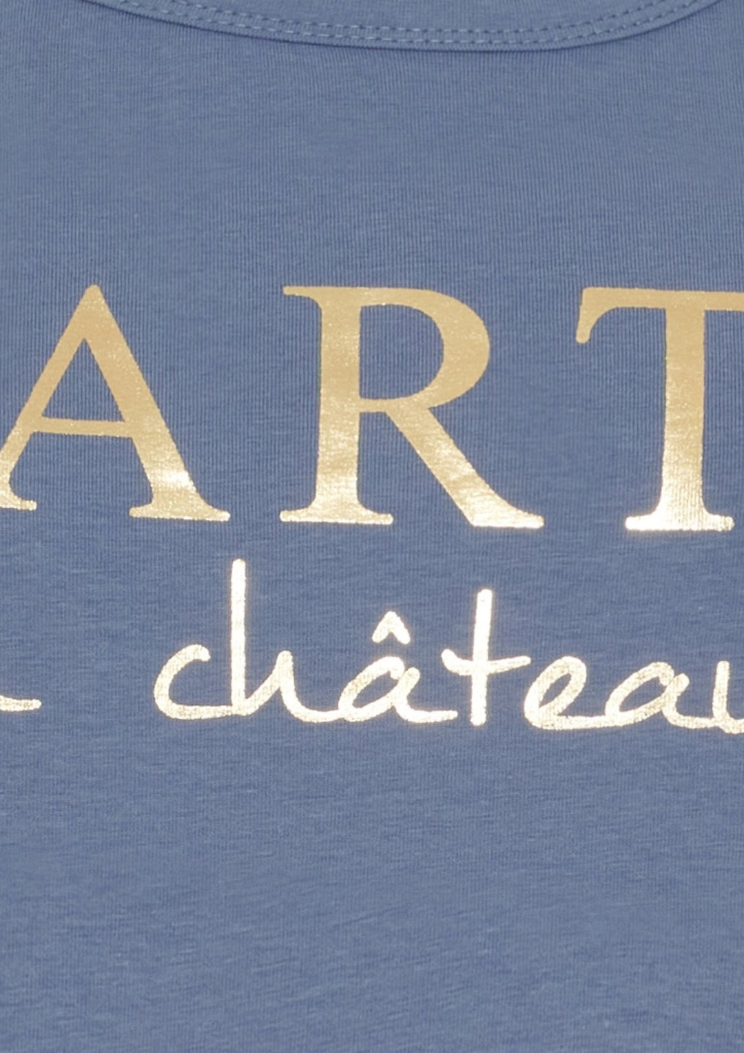 Marta - Jeanette Tee - Denim blue