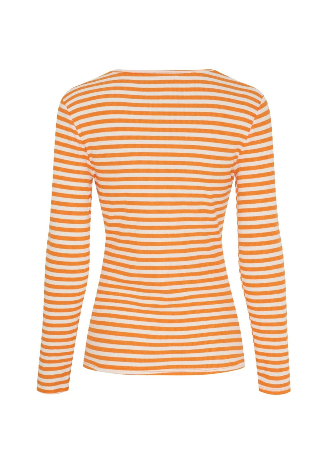 Marta - Josiane LS Tee - Arancio/greggio