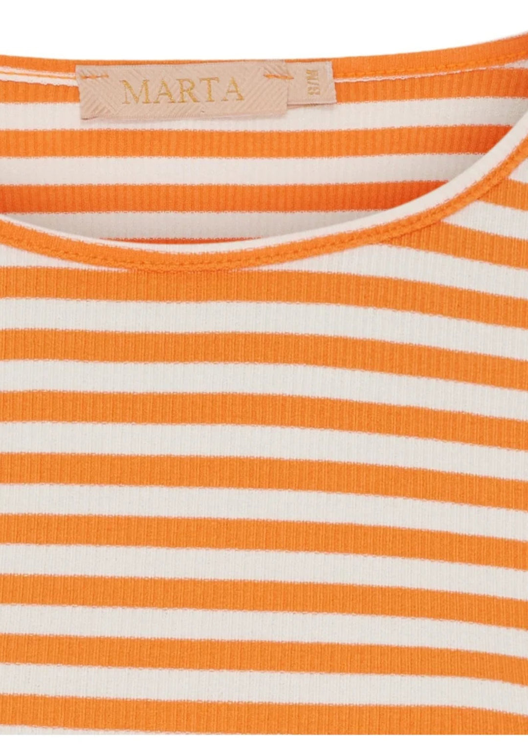 Marta - Josiane LS Tee - Arancio/greggio