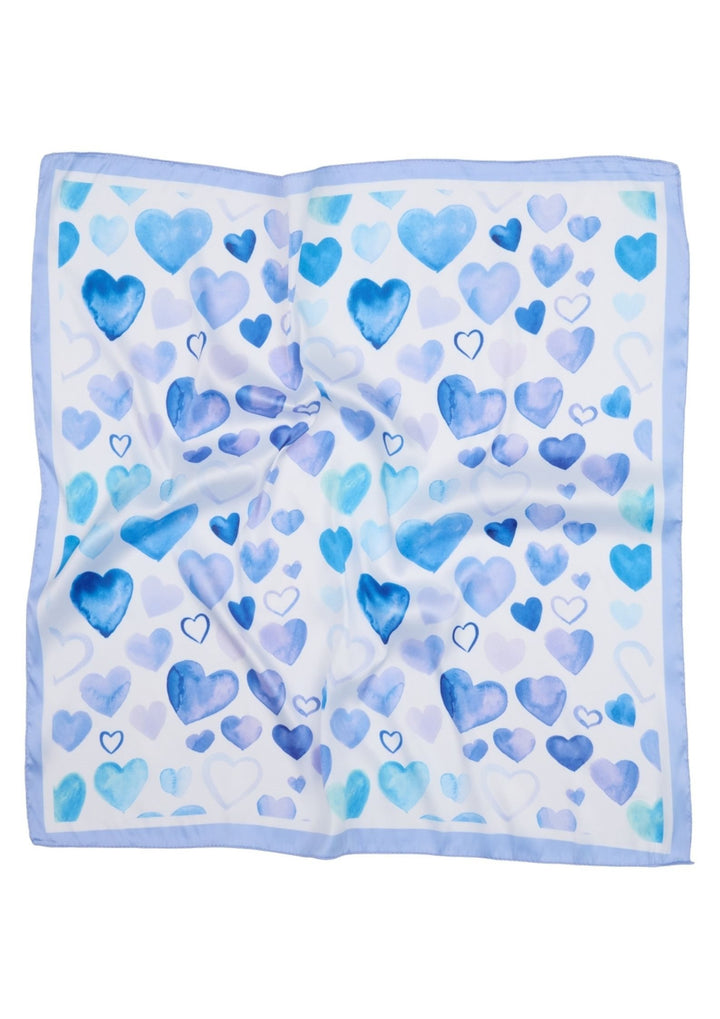 Marta - Juline Tørklæde - Blue - Onesize