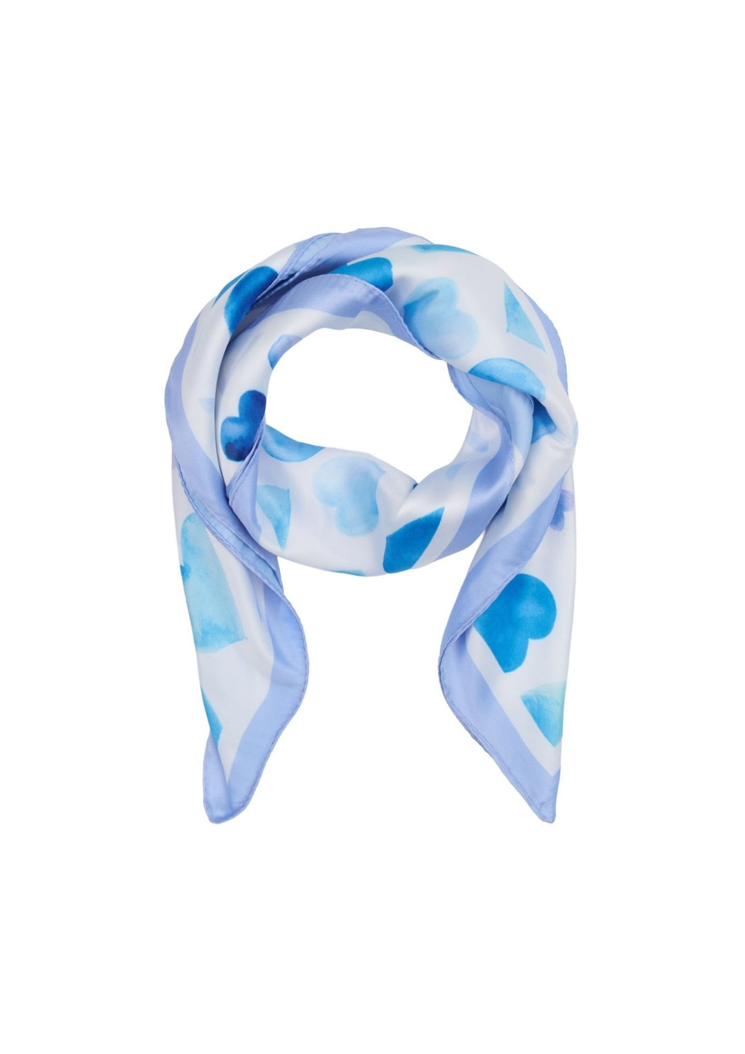 Marta - Juline Tørklæde - Blue - Onesize