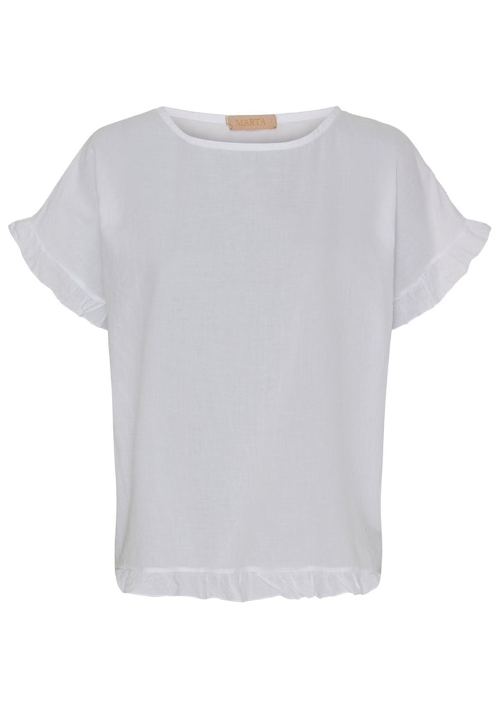 Marta - Kasimira Top - White