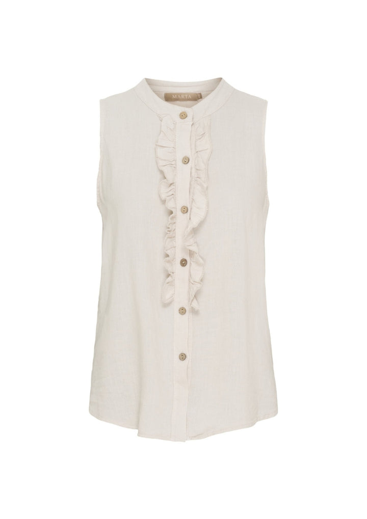 Marta - Malene Top - Sabbia