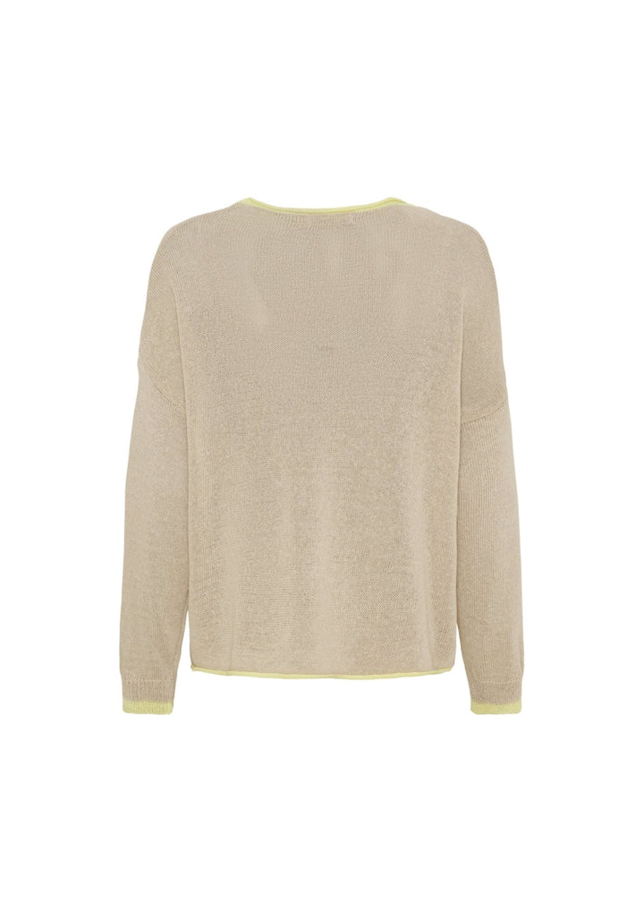 Marta - Margueritte Strik - Beige/Giallo - Onesize