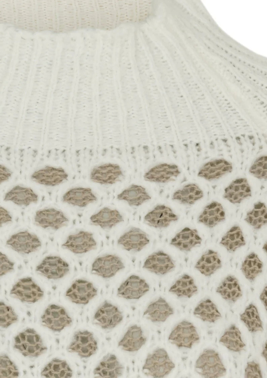 Marta - MdcClemence Strik - Bianco/Beige - Onesize