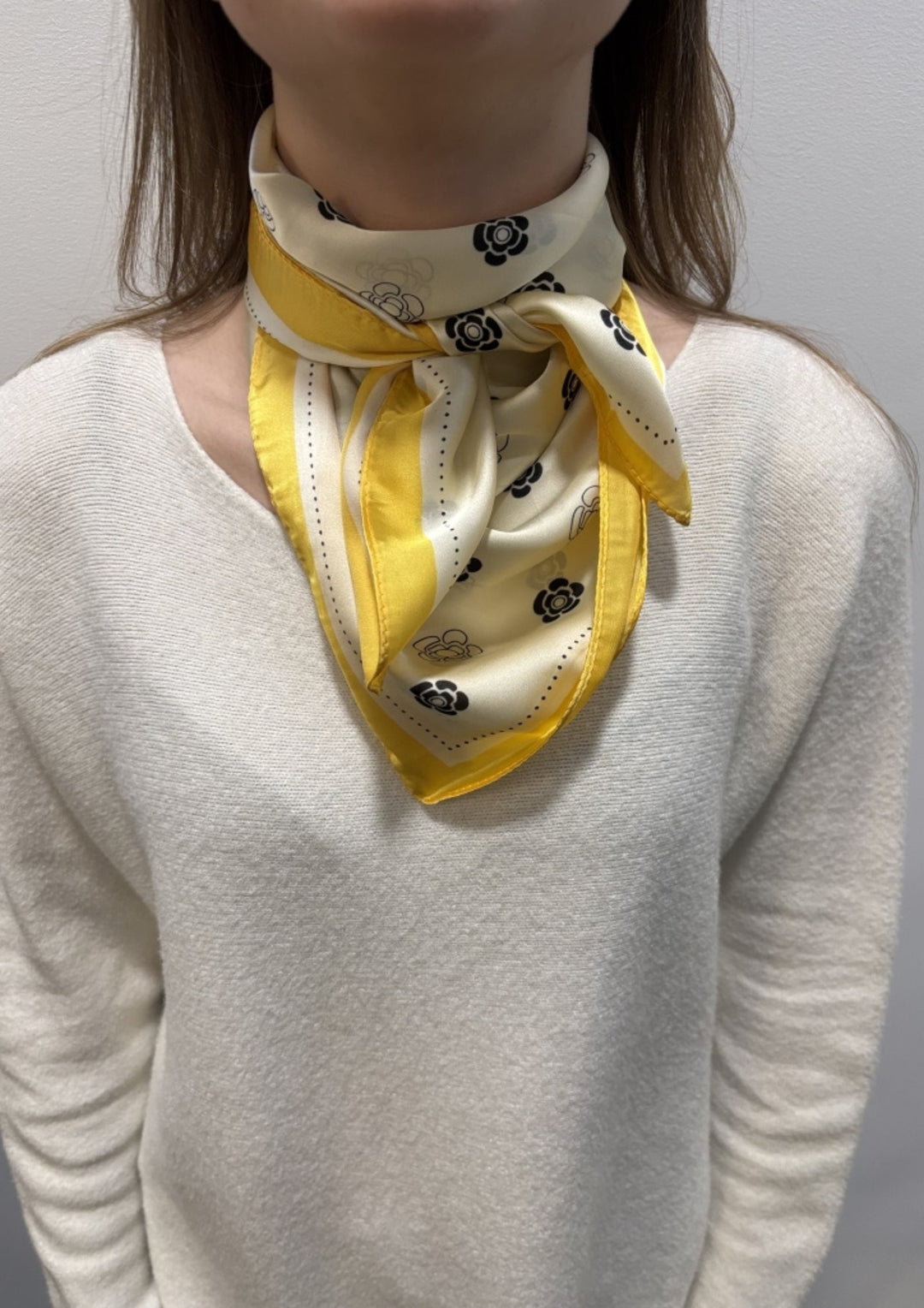 Marta - MdcEliane Tørklæde - Yellow - Onesize