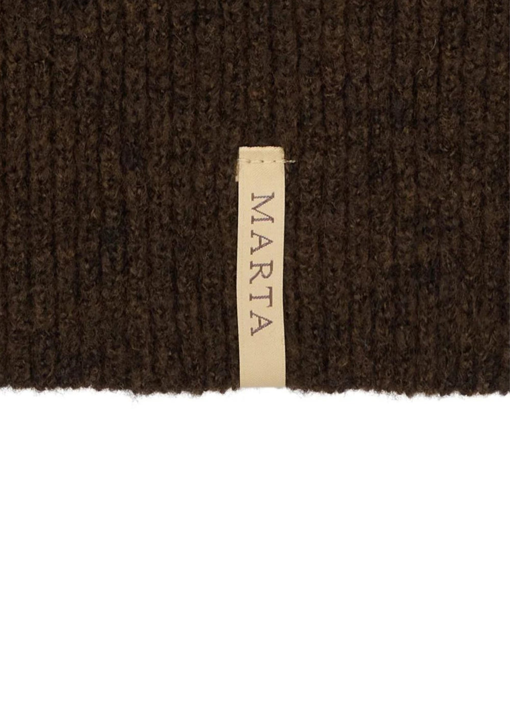 Marta - MdcFiluca - Tørklæde - Dark Brown - Onesize