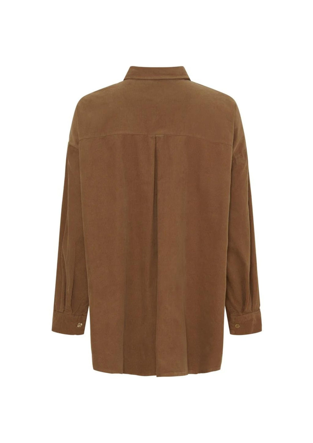 Marta - MdcGiselle skjorte - Dark Camel - Onesize