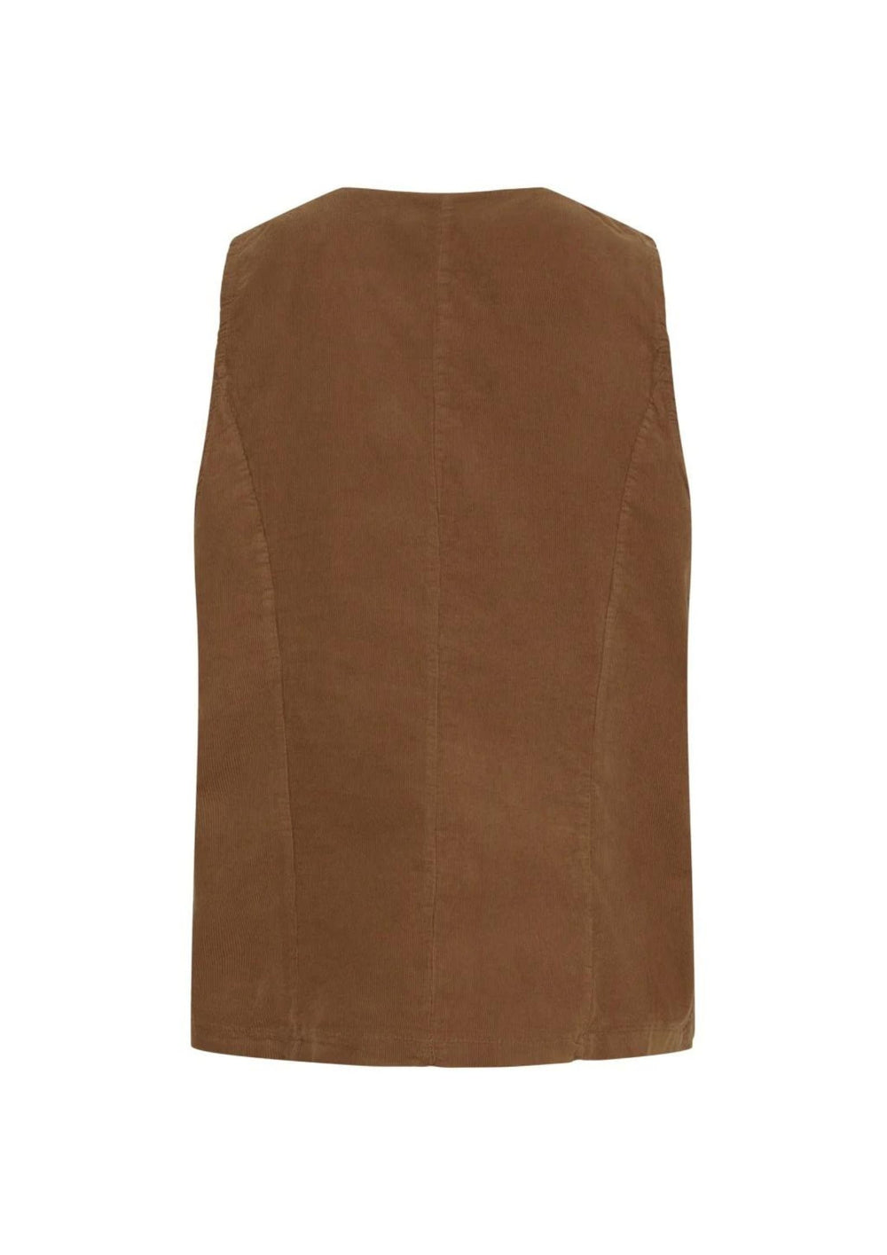Marta - MdcHortense Vest - Dark Camel