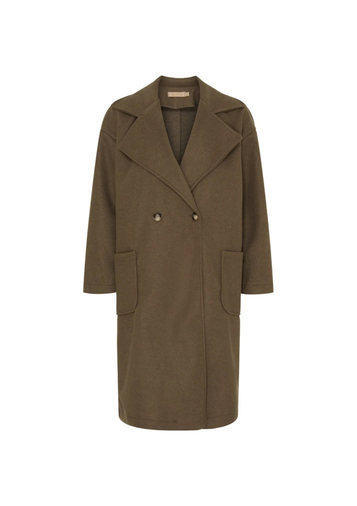 Marta - MdcIdalia Jakke - Dark Brown