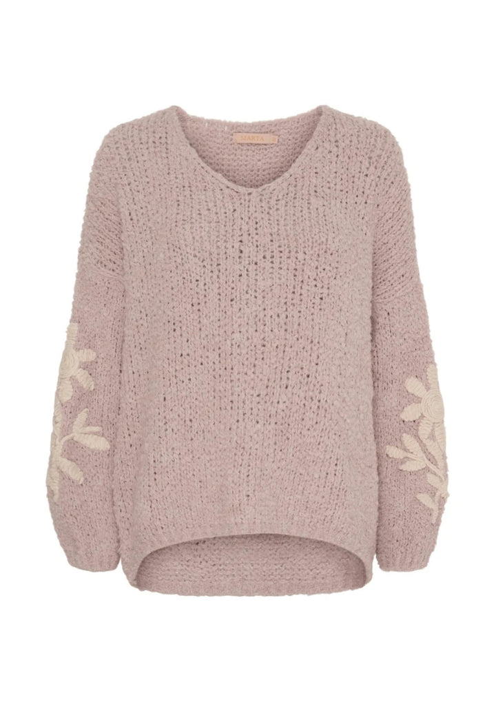Marta - MdcIria Strik - Old Pink - Onesize