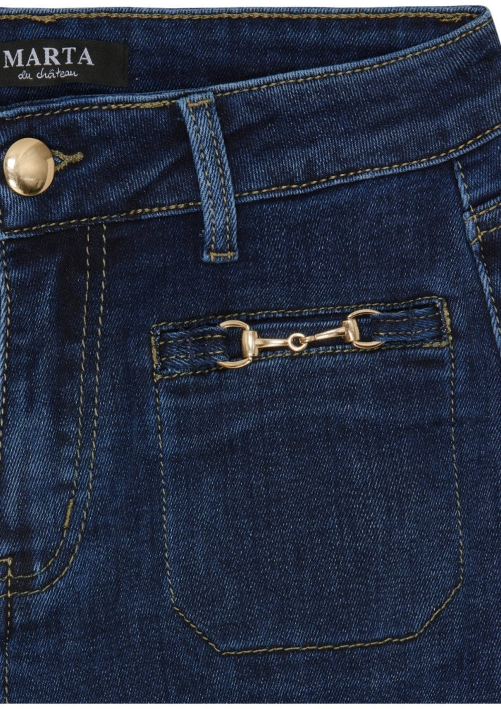 Marta - MdcJeanett Jeans - Denim Blue