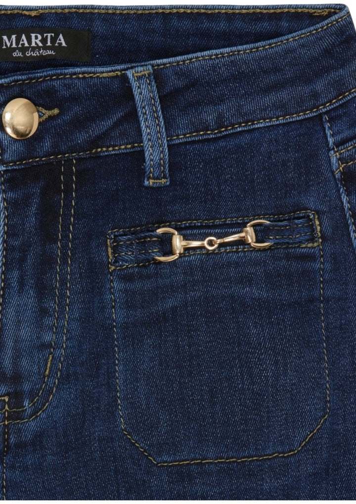Marta - MdcJeanett Jeans - Denim Blue