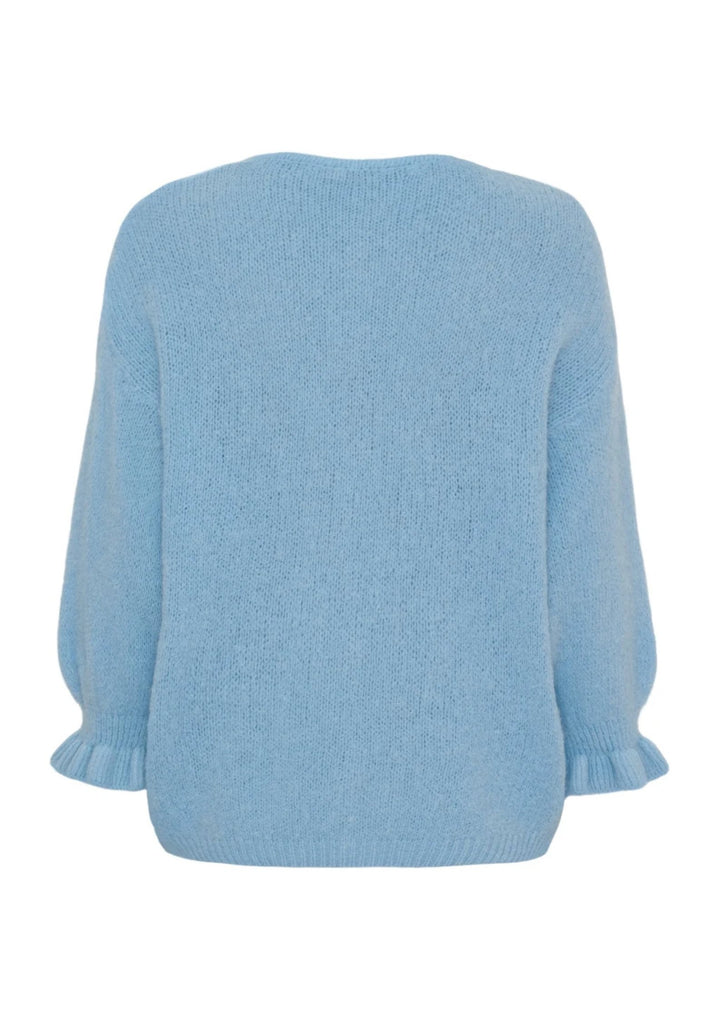 Marta - MdcJuliana - Strik cardigan - Celeste
