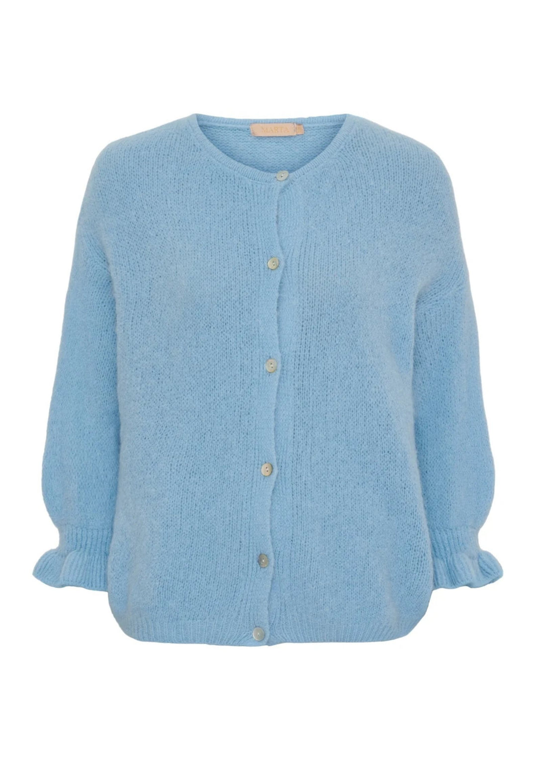 Marta - MdcJuliana - Strik cardigan - Celeste