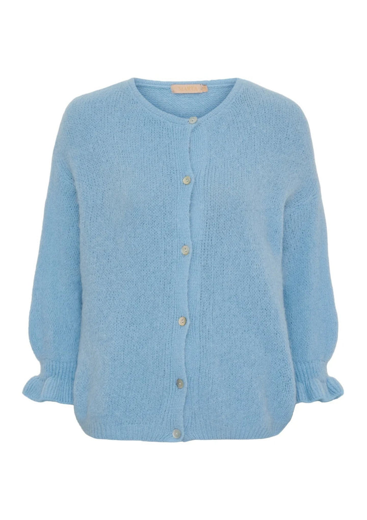 Marta - MdcJuliana - Strik cardigan - Celeste