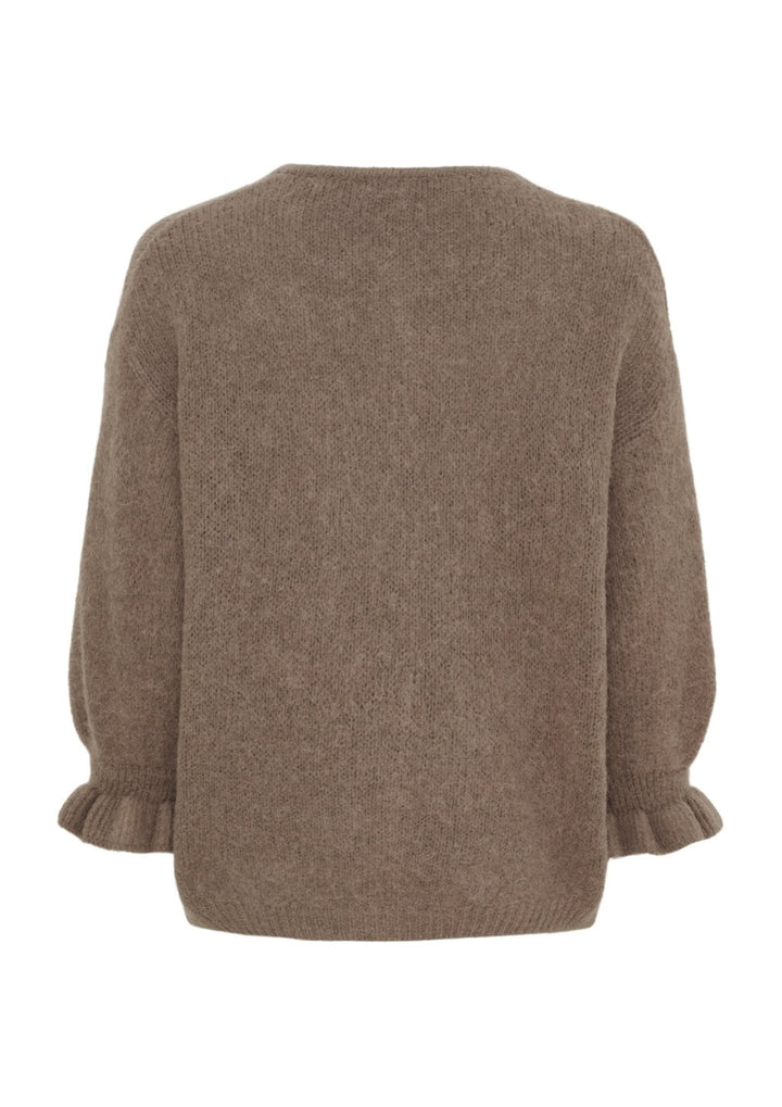 Marta - MdcJuliana - Strik cardigan - Fango