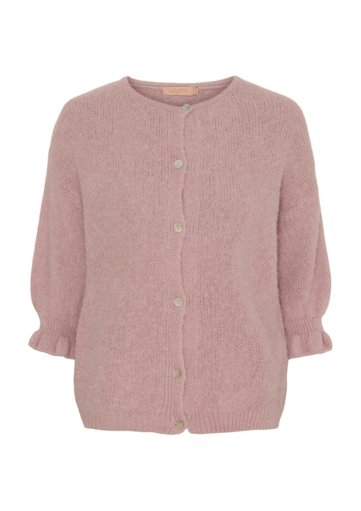 Marta - MdcJuliana - Strik cardigan - Old pink