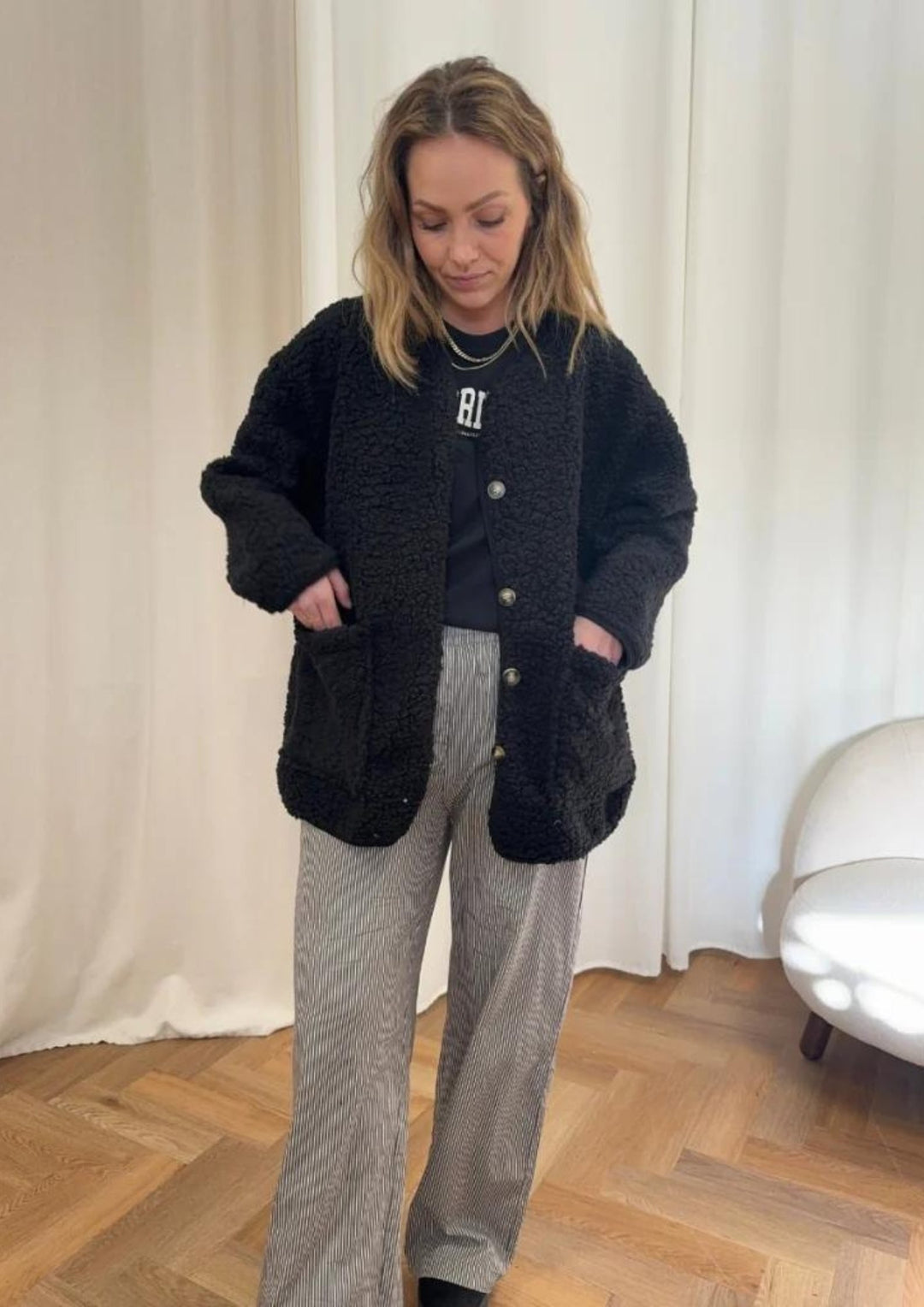 Marta - MdcLucile Jakke - Black - Onesize