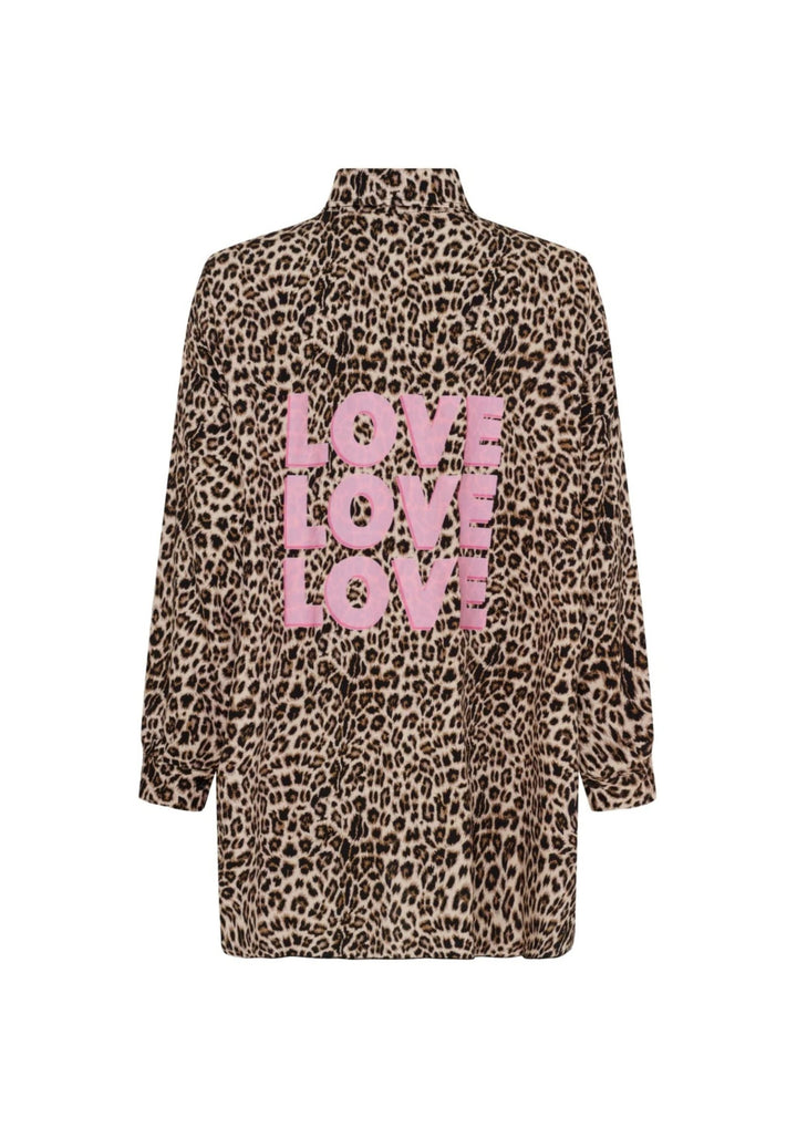 Marta - MdcMarine Shirt - Leopard - Onesize