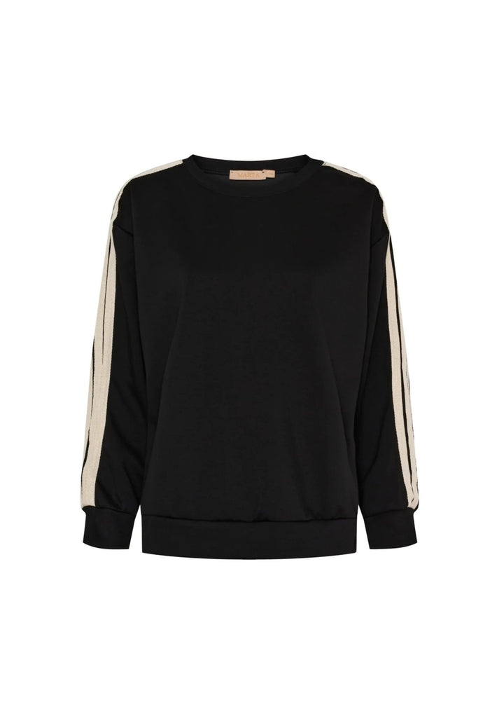 Marta - MdcMonique Sweatshirt - Black