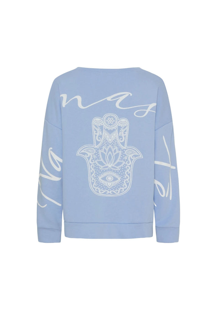 Marta - MdcNathalie Sweatshirt - Cielo