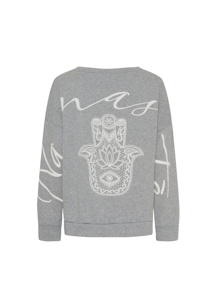 Marta - MdcNathalie Sweatshirt - Light Grey