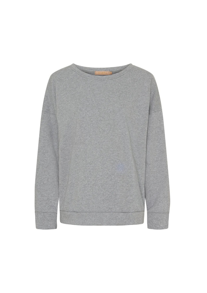 Marta - MdcNathalie Sweatshirt - Light Grey
