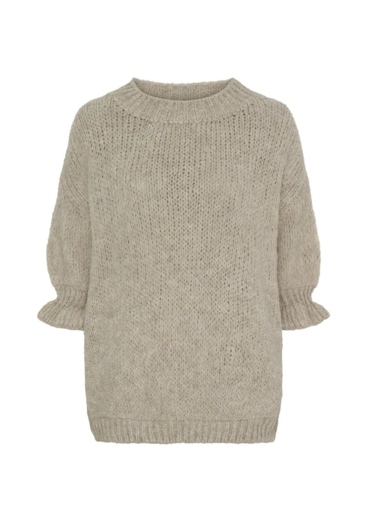 Marta - MdcOdette Strik - Beige - Onesize