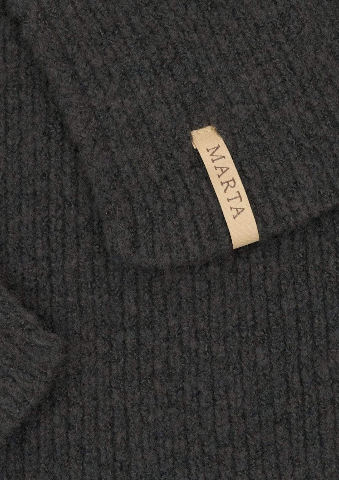 Marta - MdcOline - Tørklæde - Dark Grey - Onesize