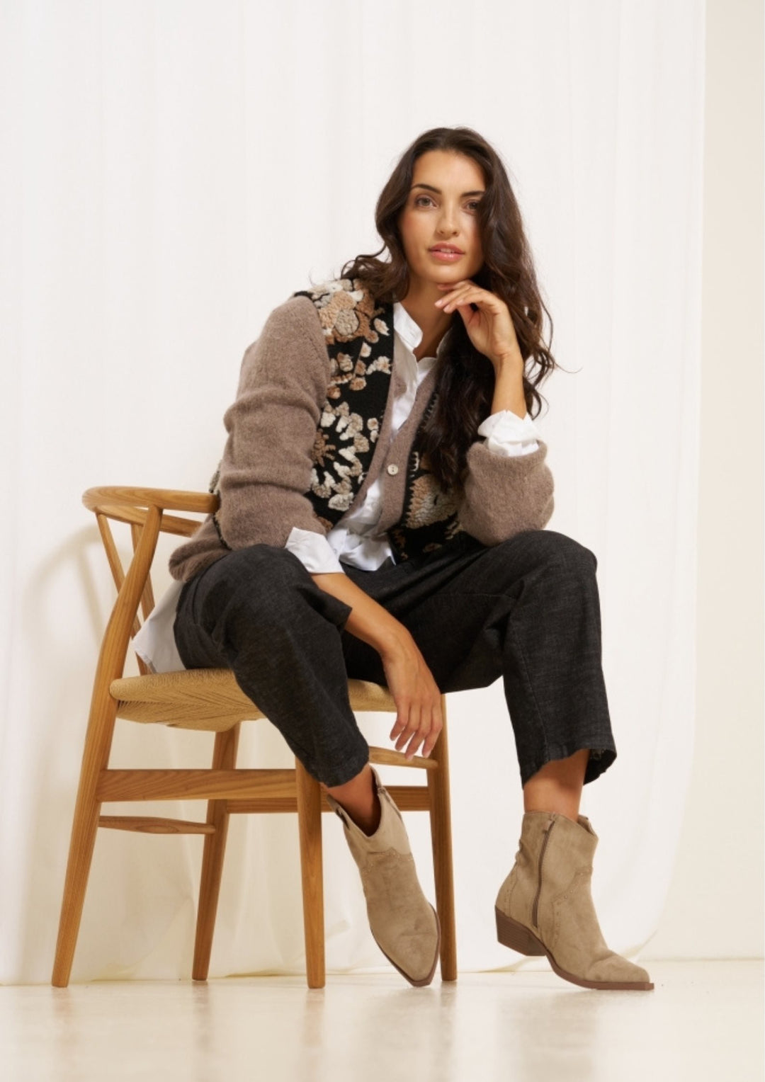 Marta - MdcPilar Vest - Black