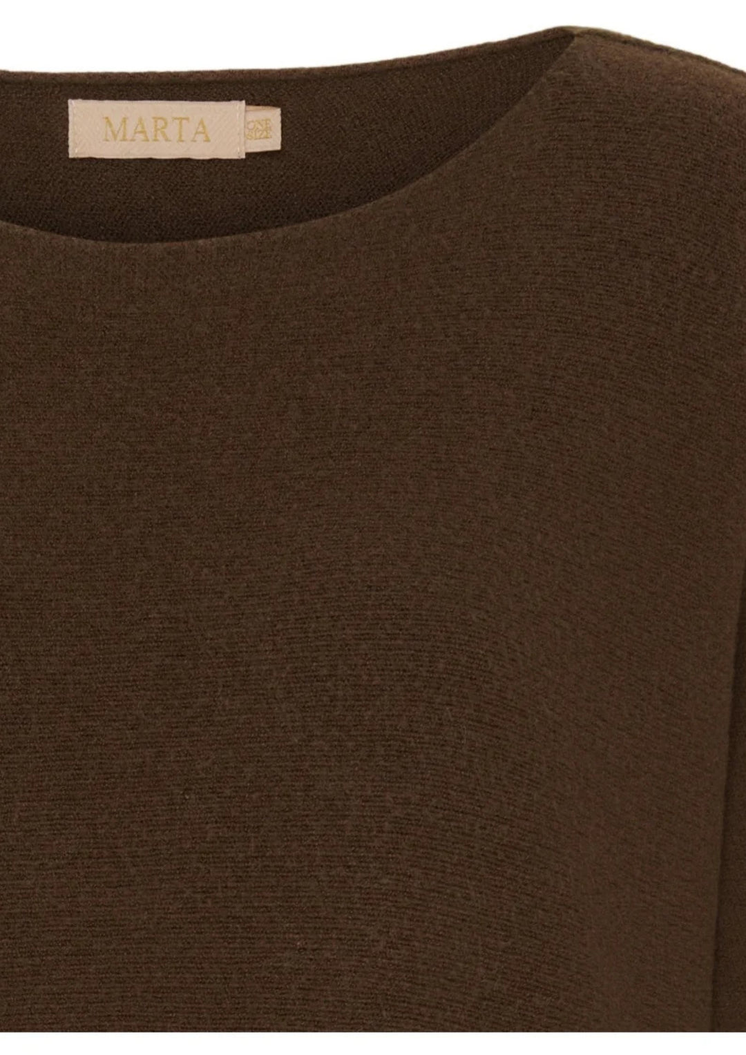 Marta - MdcSia Strik - Brown - Onesize