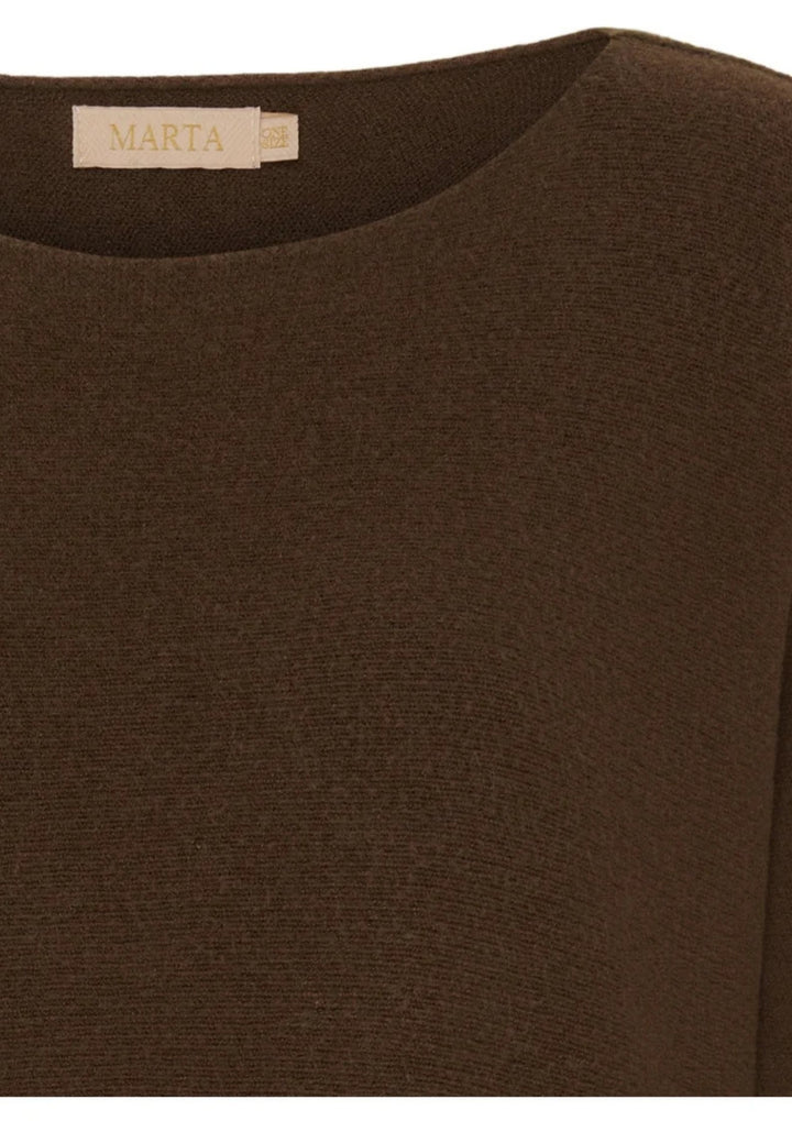 Marta - MdcSia Strik - Brown - Onesize