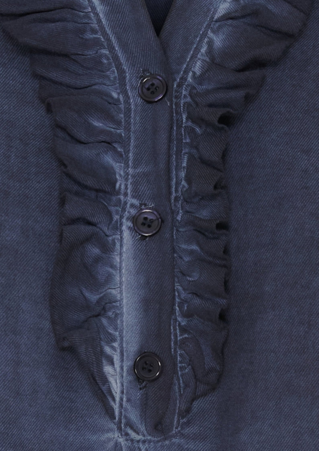 Marta - MdcUnnur Skjorte - Blue Scuro Cold Wash