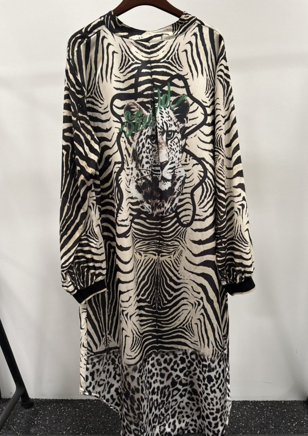 Marta - MdcValerie Kjole -  Nero Zebra