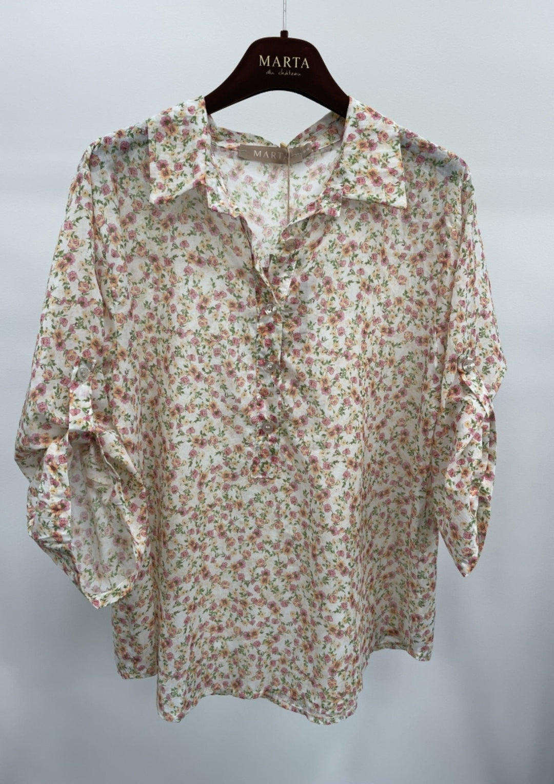 Marta - Palmira Skjorte - White