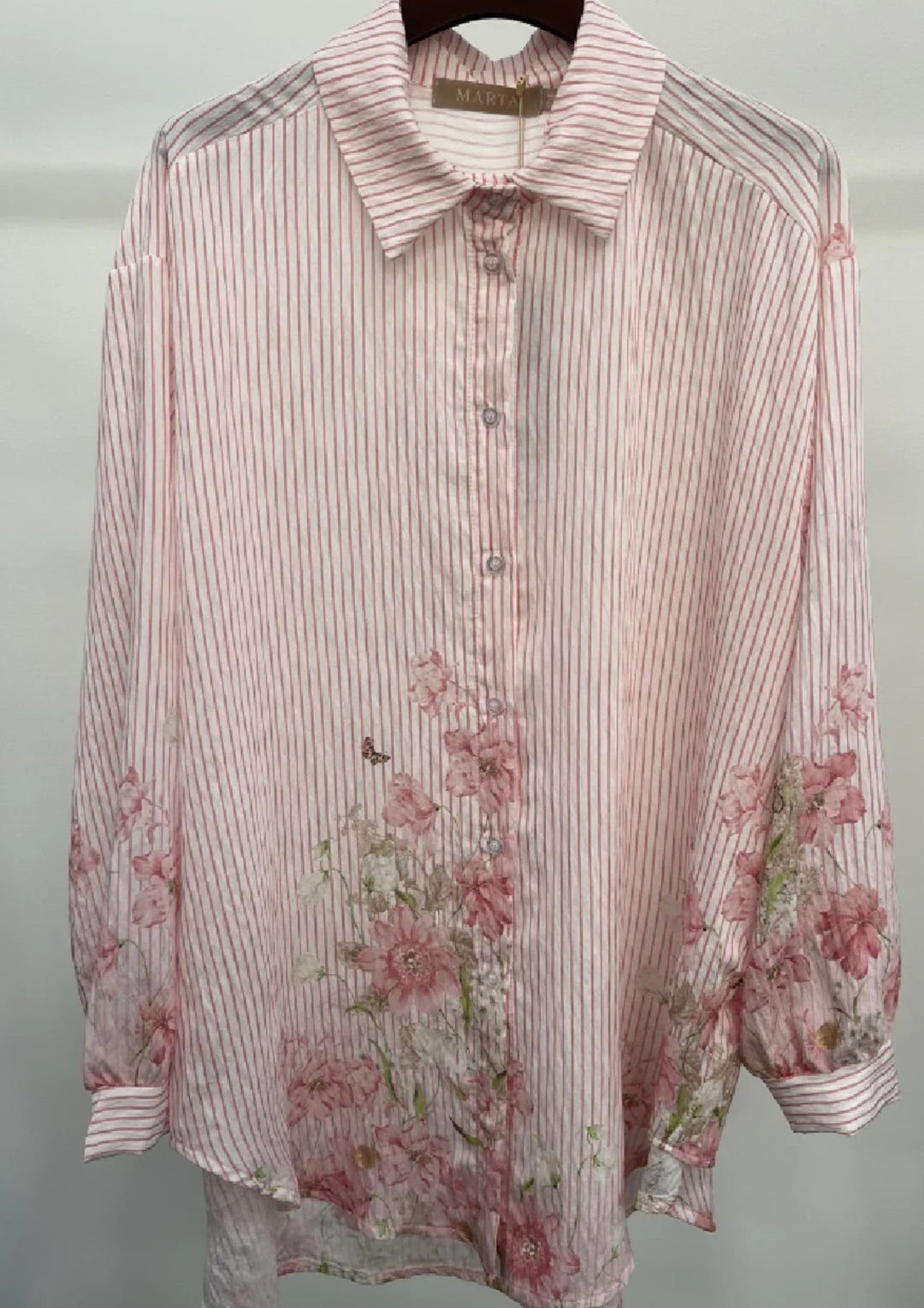 Marta - Patricia Skjorte - Rosa - Onesize