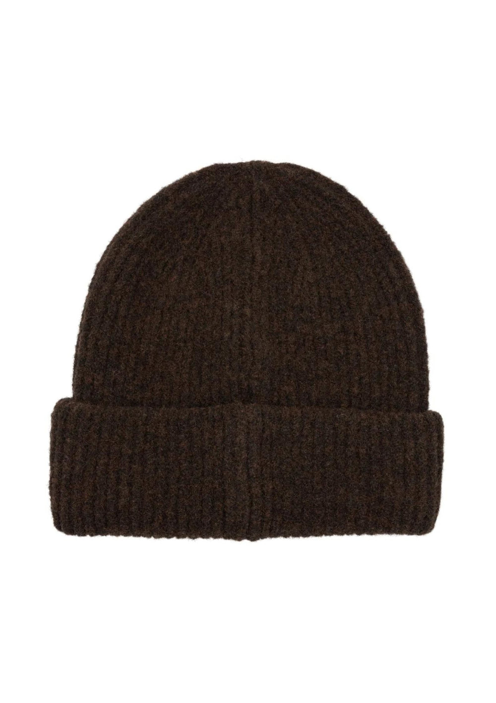 Marta - Rib Beanie Hue - Brown - Onesize