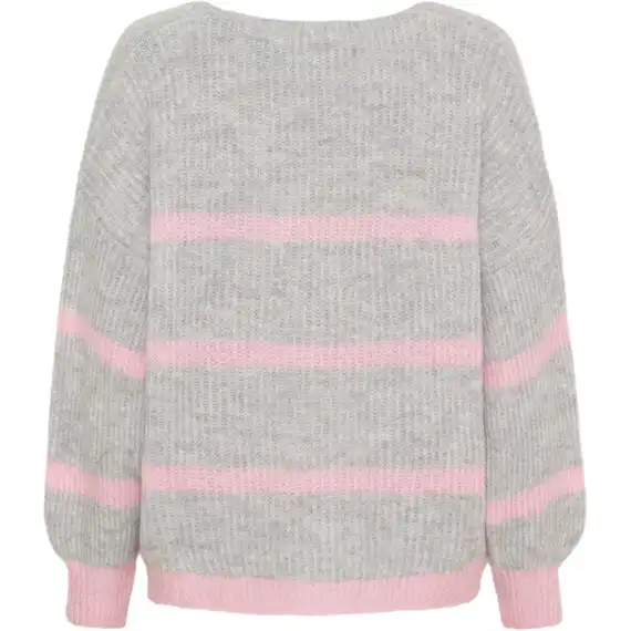 Marta - Carene Strik - Light Grey/Baby Pink