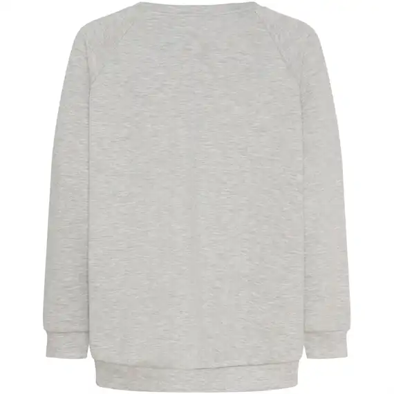 Marta - Cerise Sweatshirt - Grey Melange