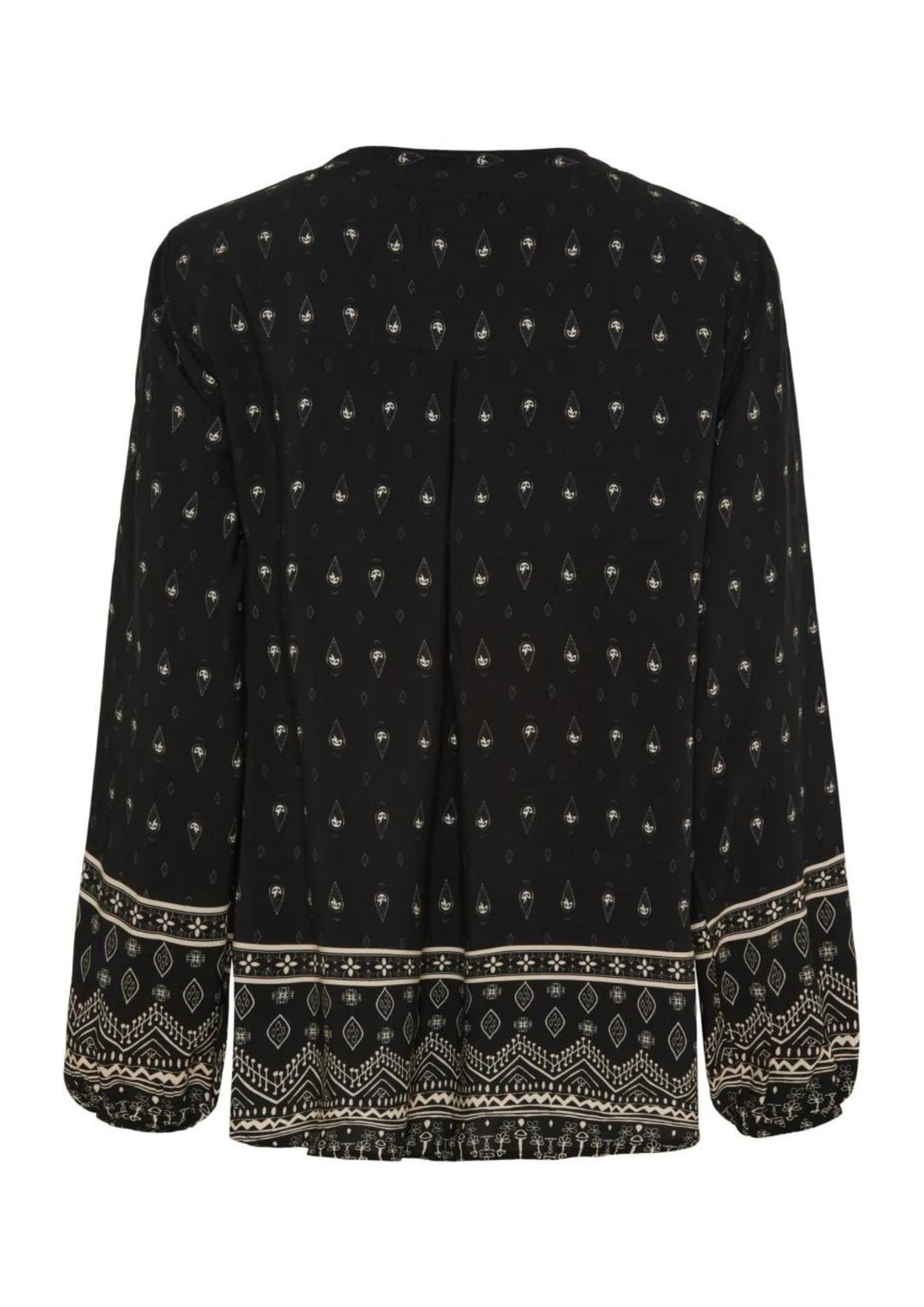 Marta - MdcChristelle Skjortebluse -  Black 1943tps