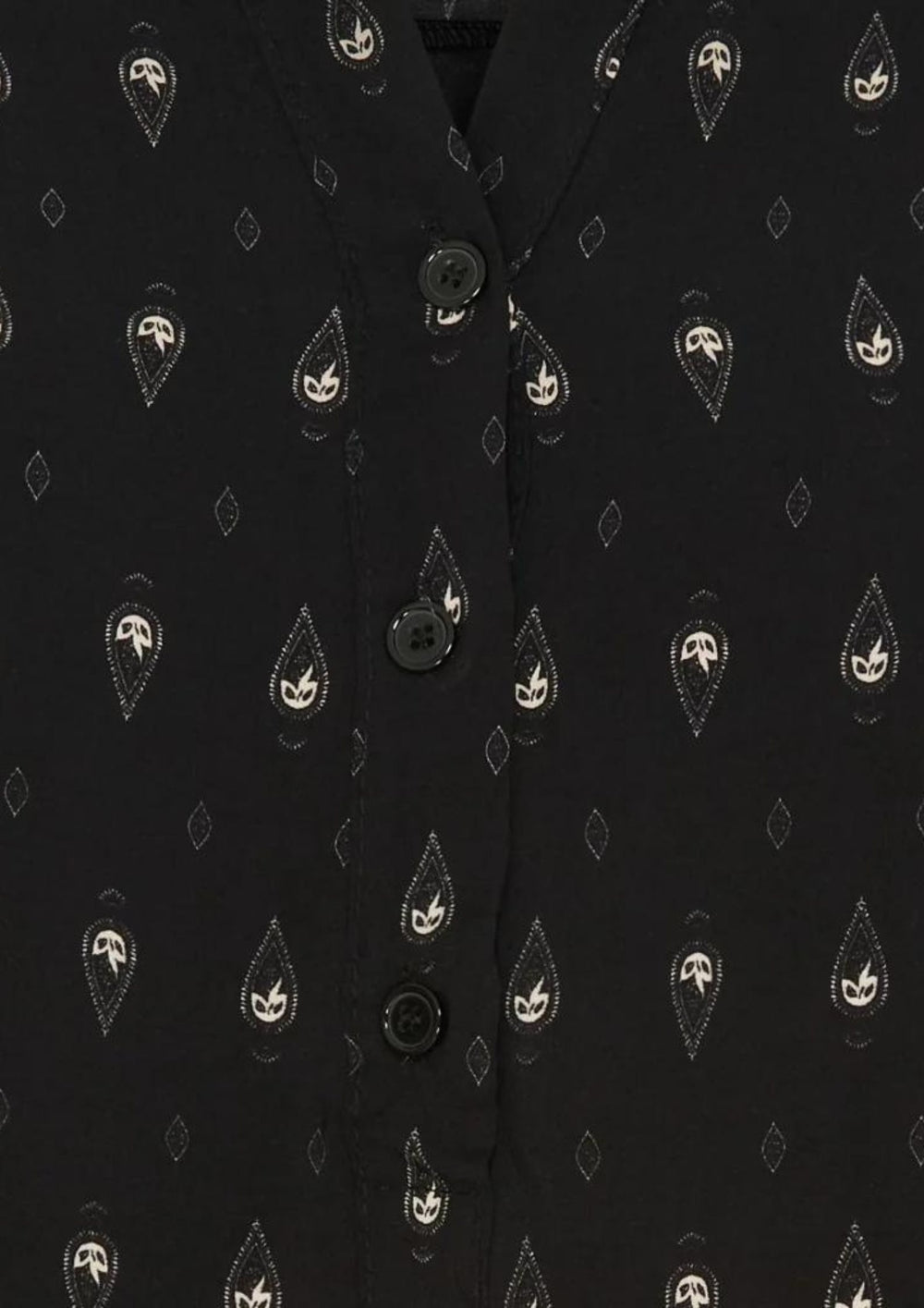 Marta - MdcChristelle Skjortebluse -  Black 1943tps