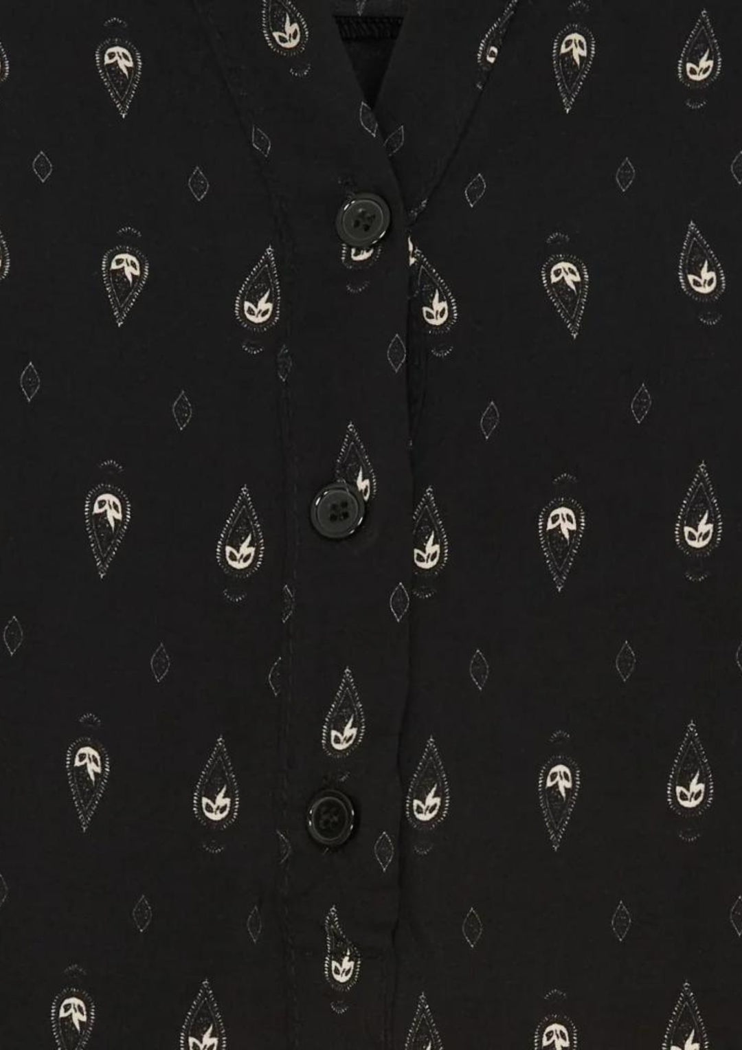 Marta - MdcChristelle Skjortebluse -  Black 1943tps